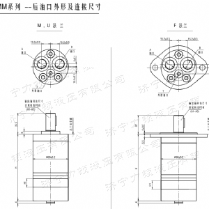 开云官方（中国）官方网站后油口系列马达